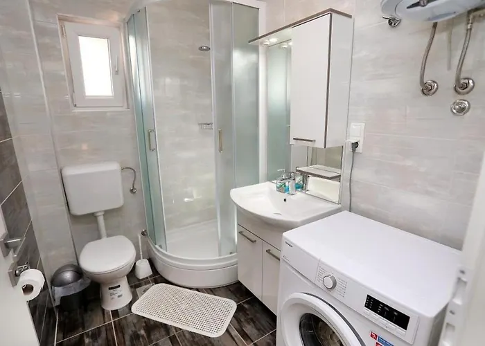 In Okrug Gornji With Sea View, Terrace, Air Conditioning, Wifi 5059-2 Appartement Trogir